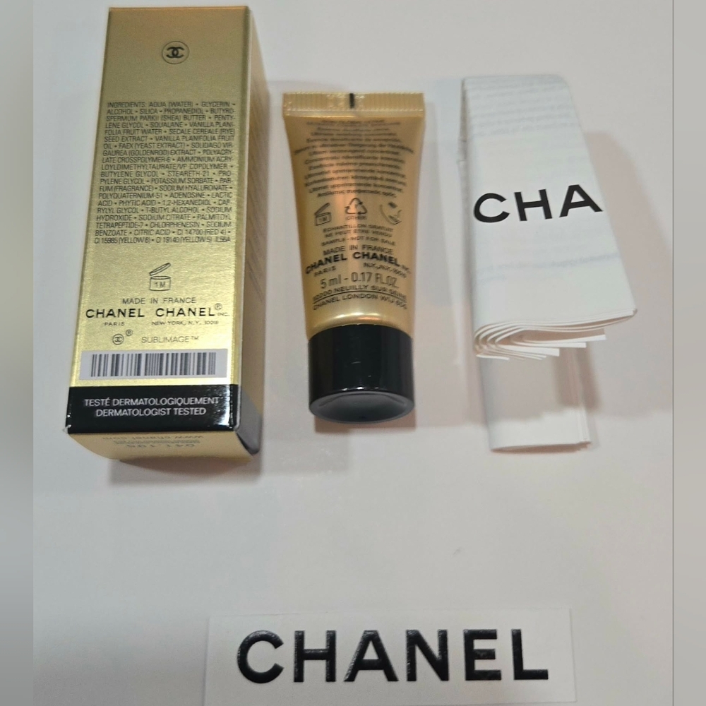 6xCHANEL SUBLIMAGE L'ESSENCE FONDAMENTALE CONCENTRATE each 5 ml,total 30 ml NEW - Picture 5 of 8